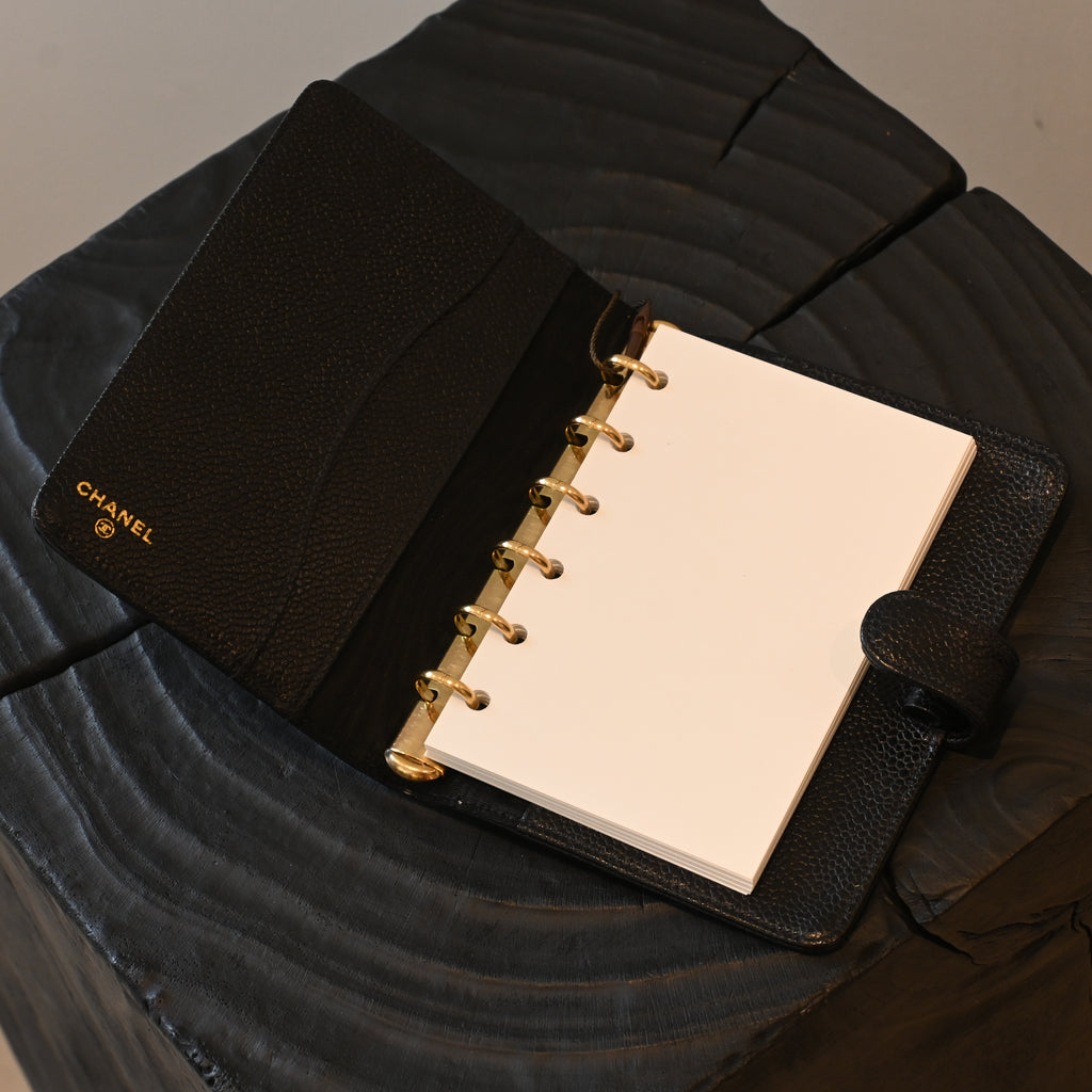 Chanel Coco Mark Caviar Agenda Cover