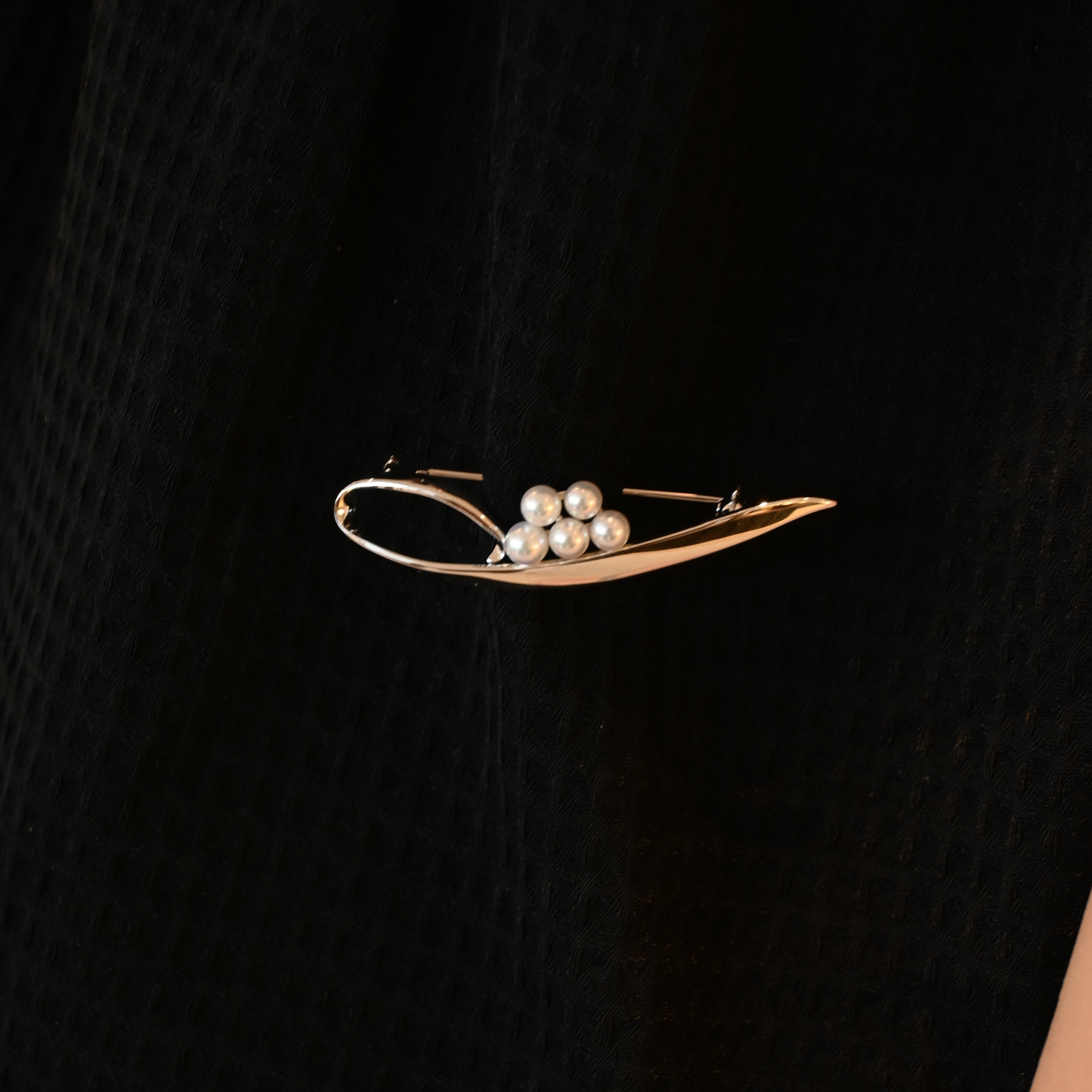 Mikimoto Pearl Brooch 5mm