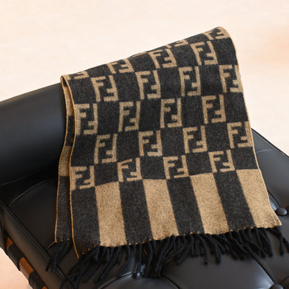 Fendi ZUCCa Scarf Wool