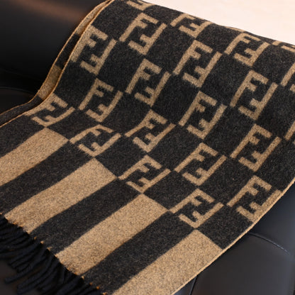 Fendi ZUCCa Scarf Wool