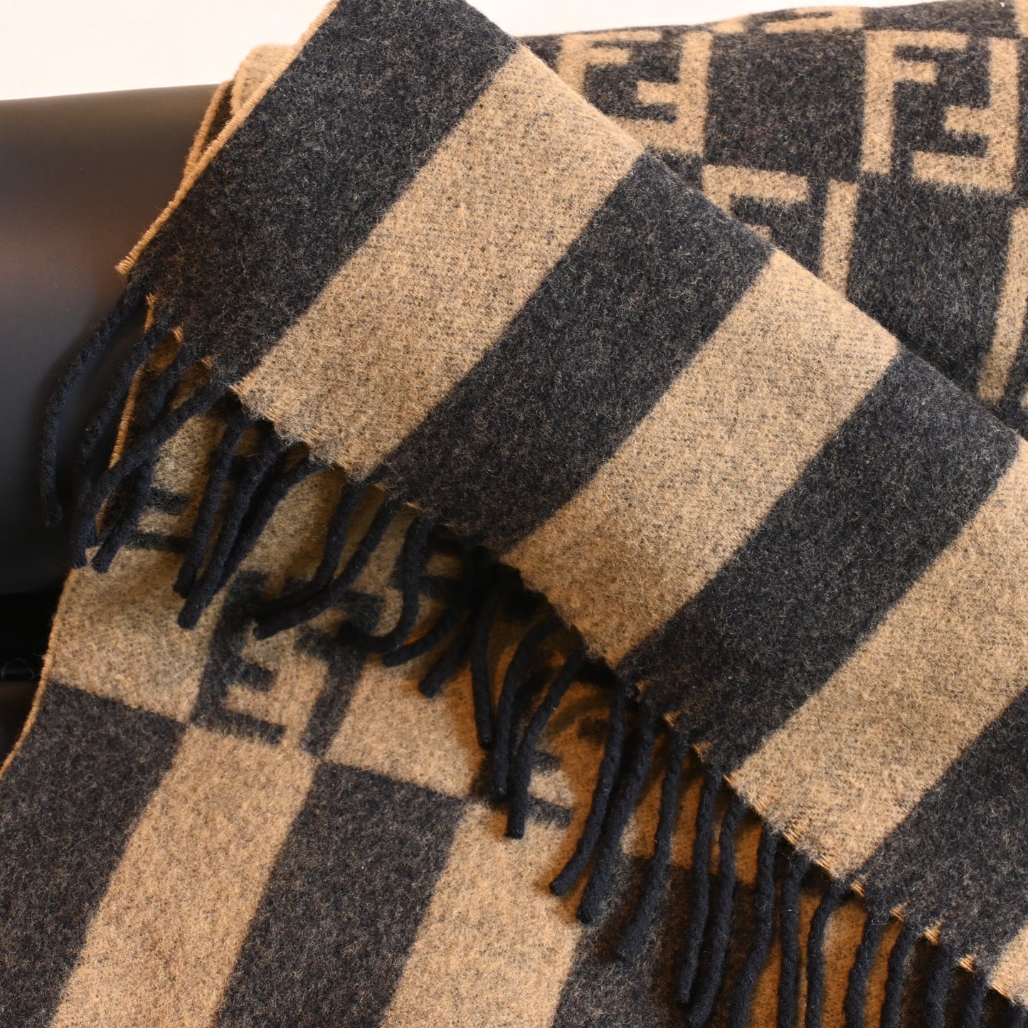 Fendi ZUCCa Scarf Wool