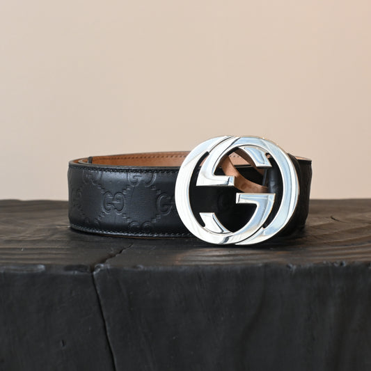 Gucci Interlocking GG Belt - Leluxe Vintage Sdn. Bhd.
