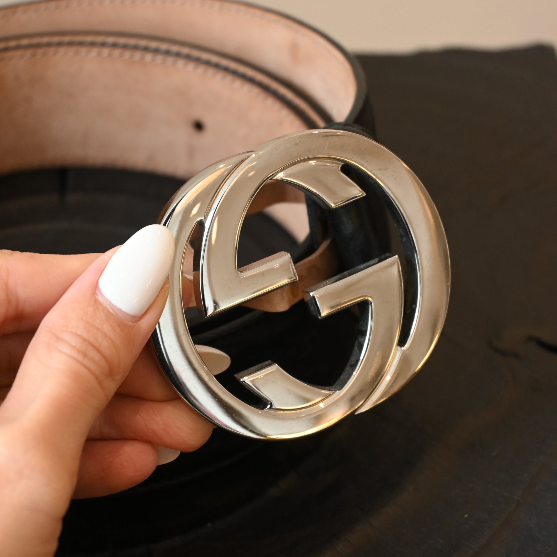 Gucci Interlocking GG Belt - Leluxe Vintage Sdn. Bhd.