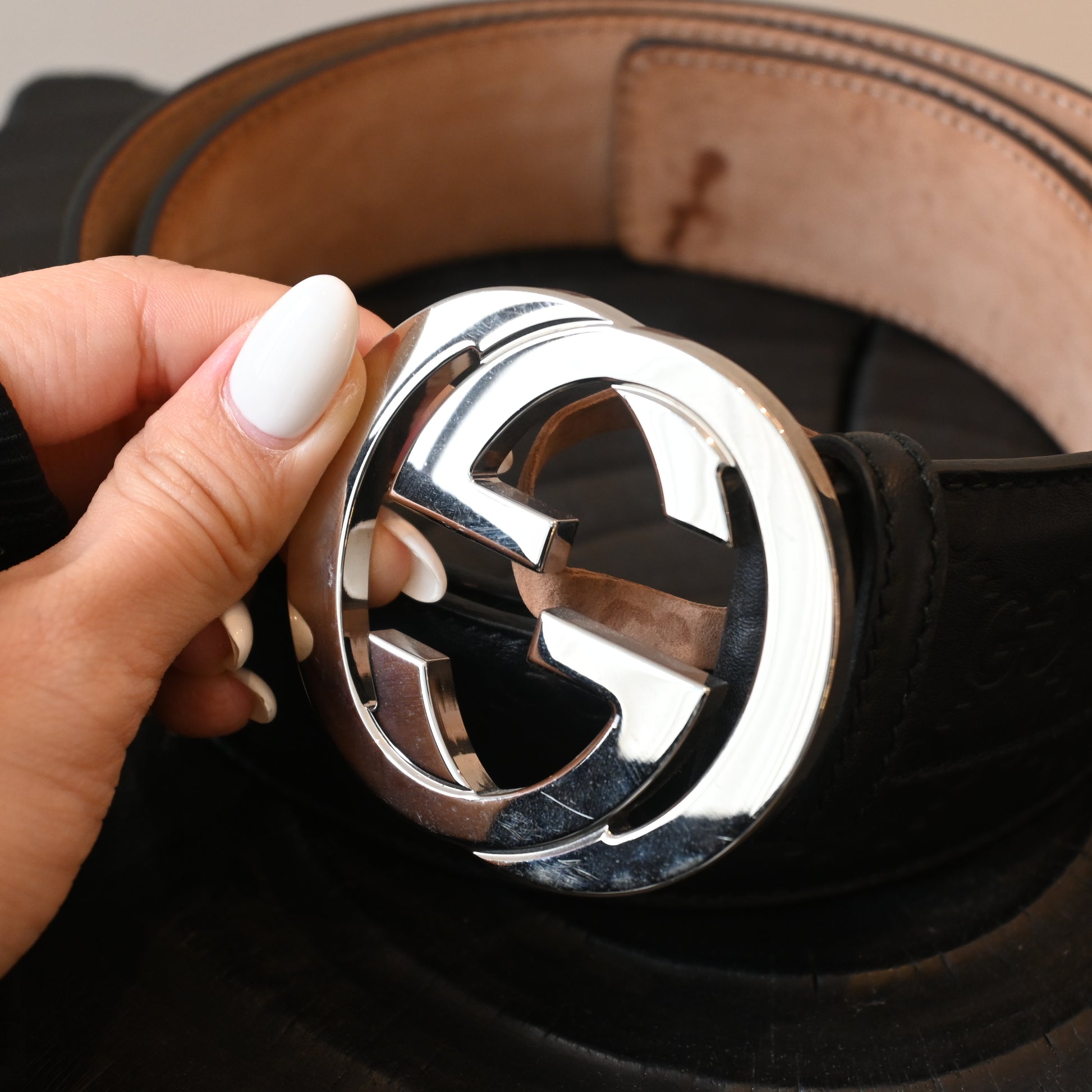 Gucci Interlocking GG Belt - Leluxe Vintage Sdn. Bhd.