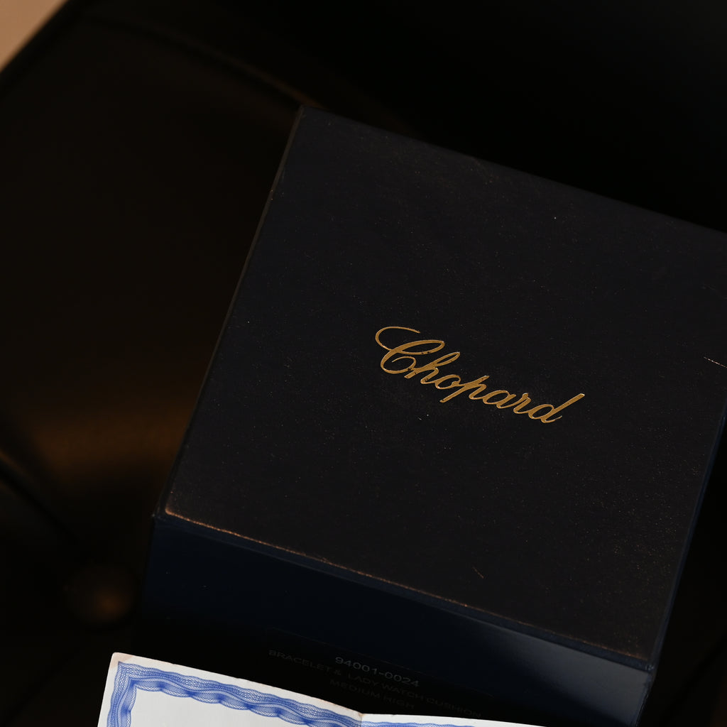 Chopard Happy Sports Black Dial Diamonds Watch