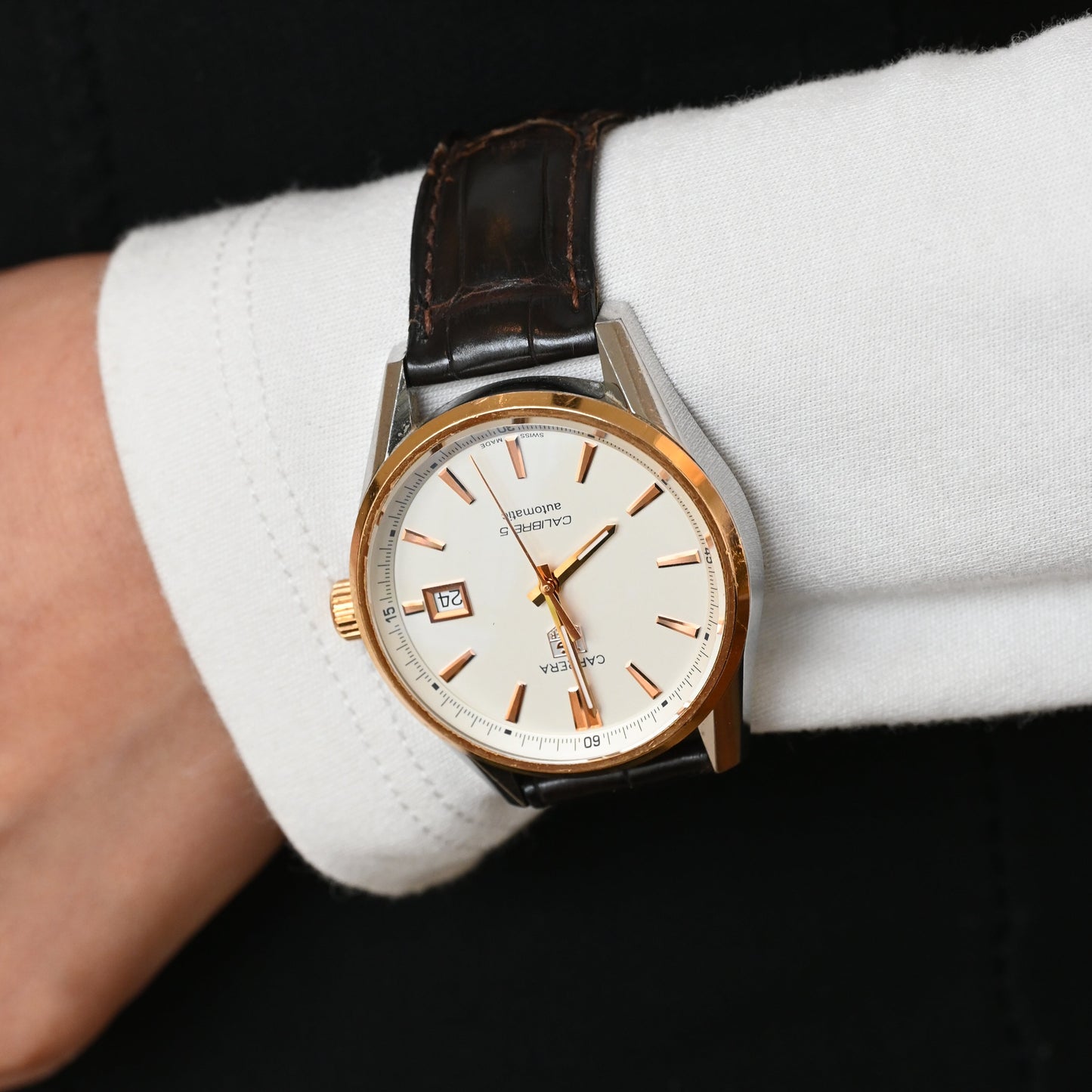TAG Heuer Carrera Calibre 5 model WAR215D series RMP2903 - Leluxe Vintage Sdn. Bhd.