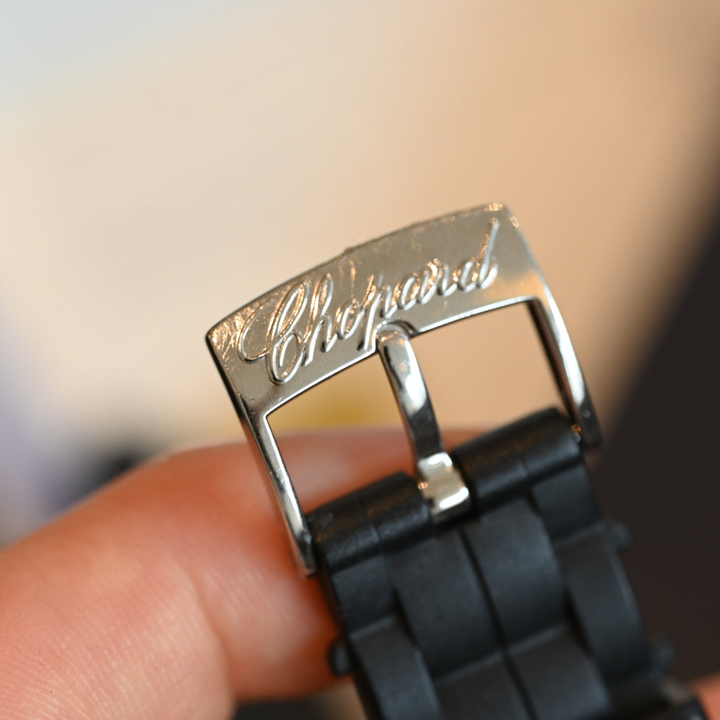 Chopard Happy Sports Black Dial Diamonds Watch