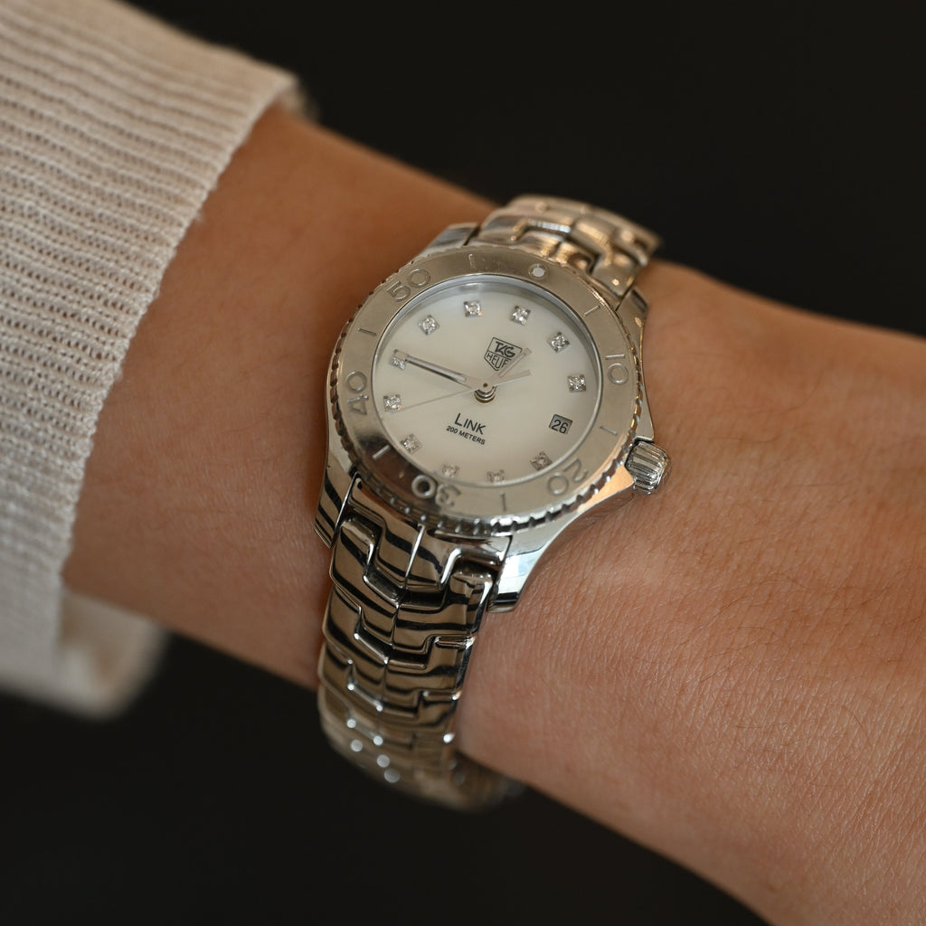 Tag Heuer Link WJ1319-0 MOP Dial Watch