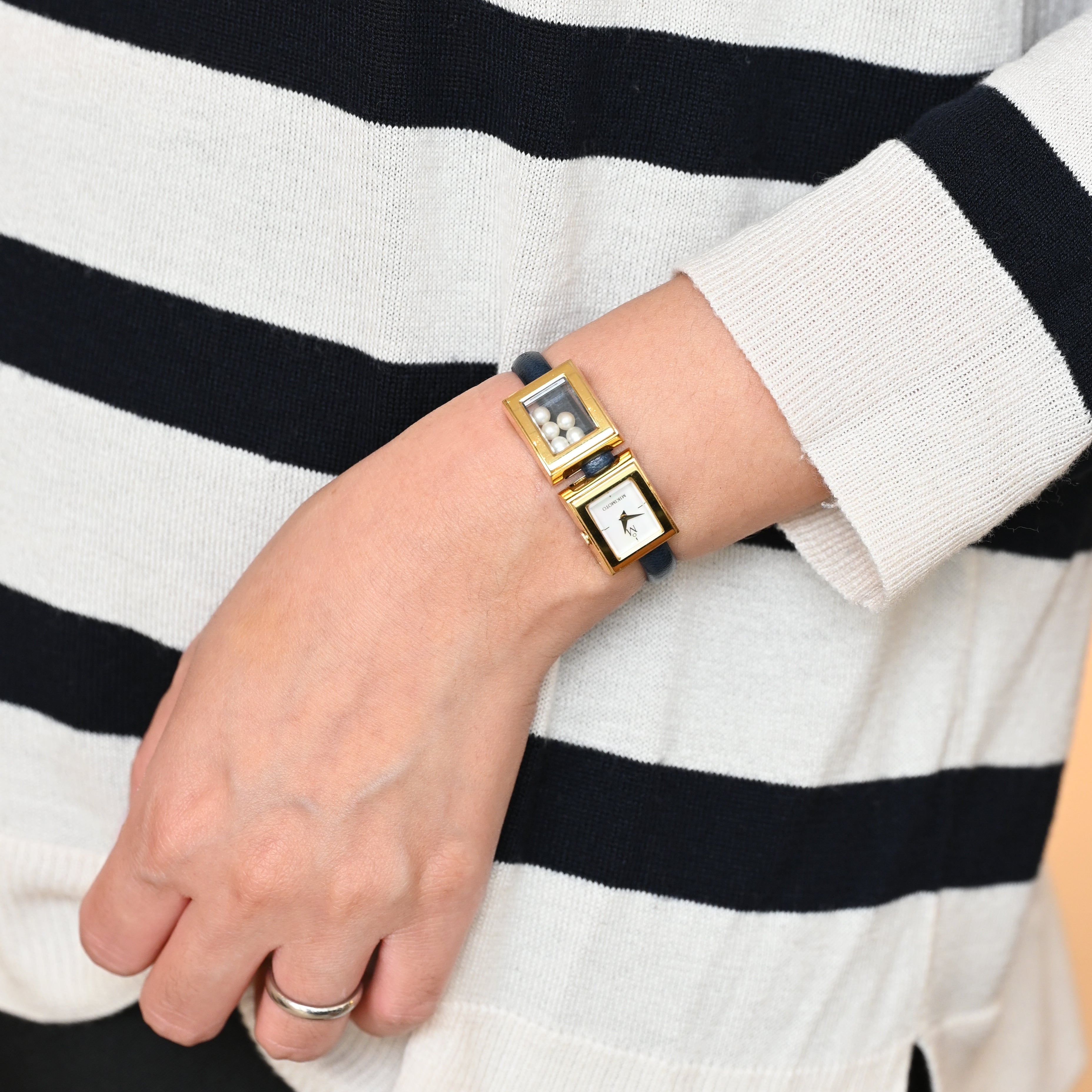 Mikimoto MOP Dial Multi-Form Watch