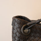 Bottega Veneta Intrecciato Leather Tote Brown