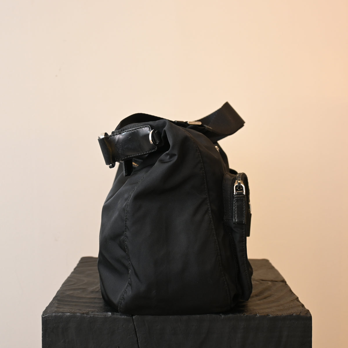 Prada Tessuto Vela Nylon Shoulder Bag
