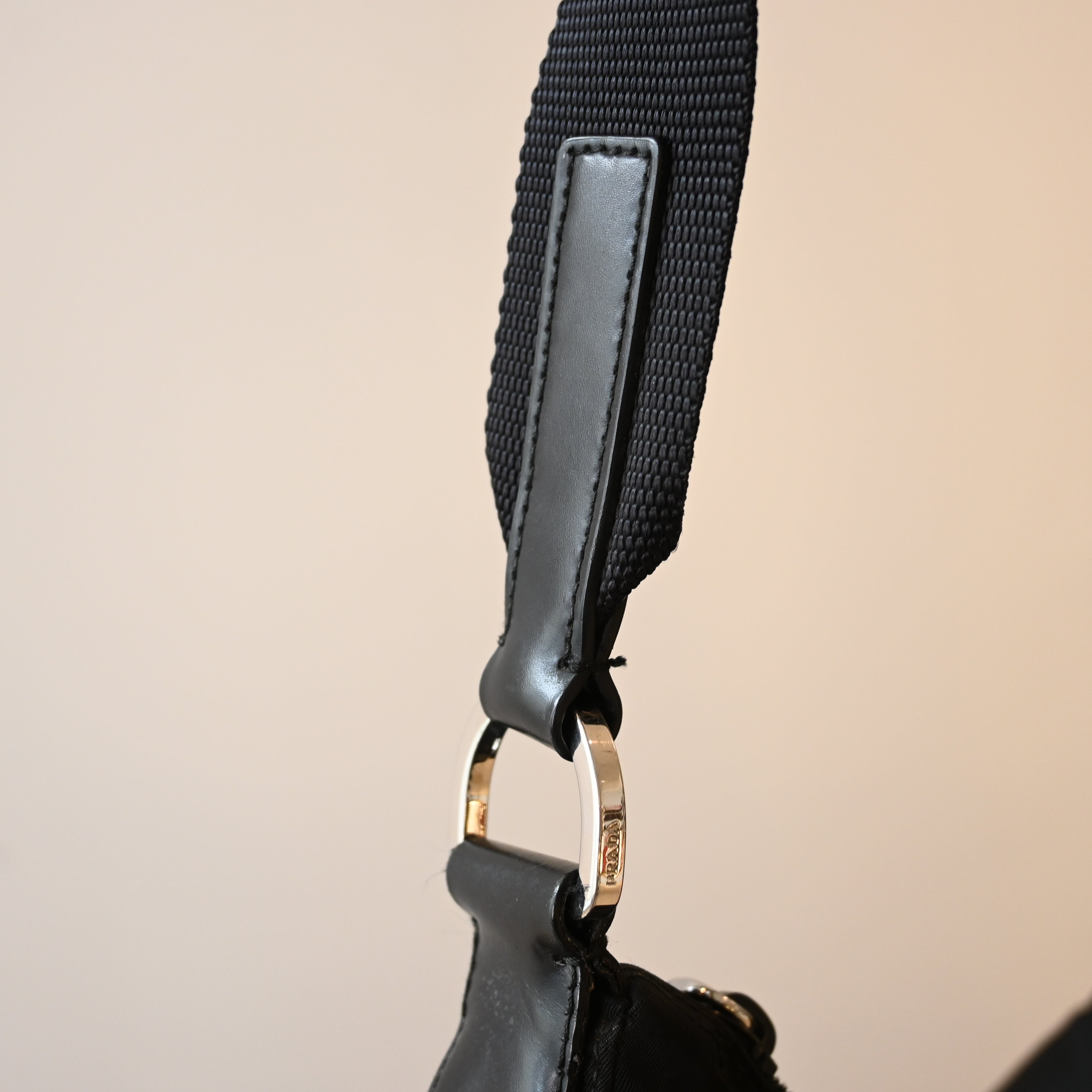 Prada Tessuto Vela Nylon Shoulder Bag