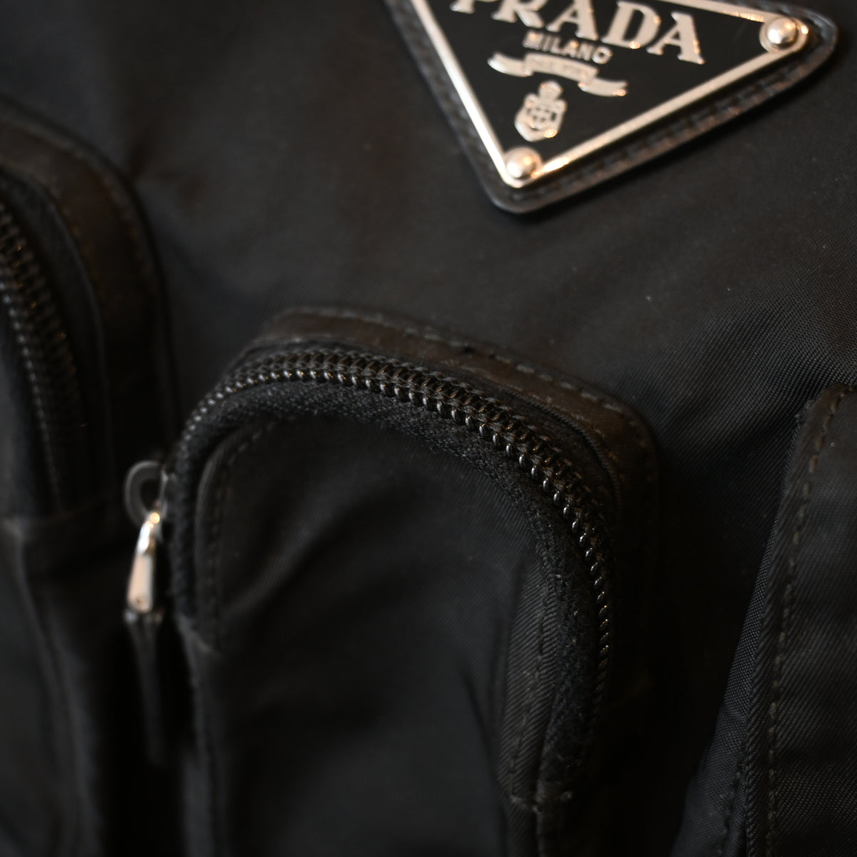 Prada Tessuto Vela Nylon Shoulder Bag - Leluxe Vintage Sdn. Bhd.