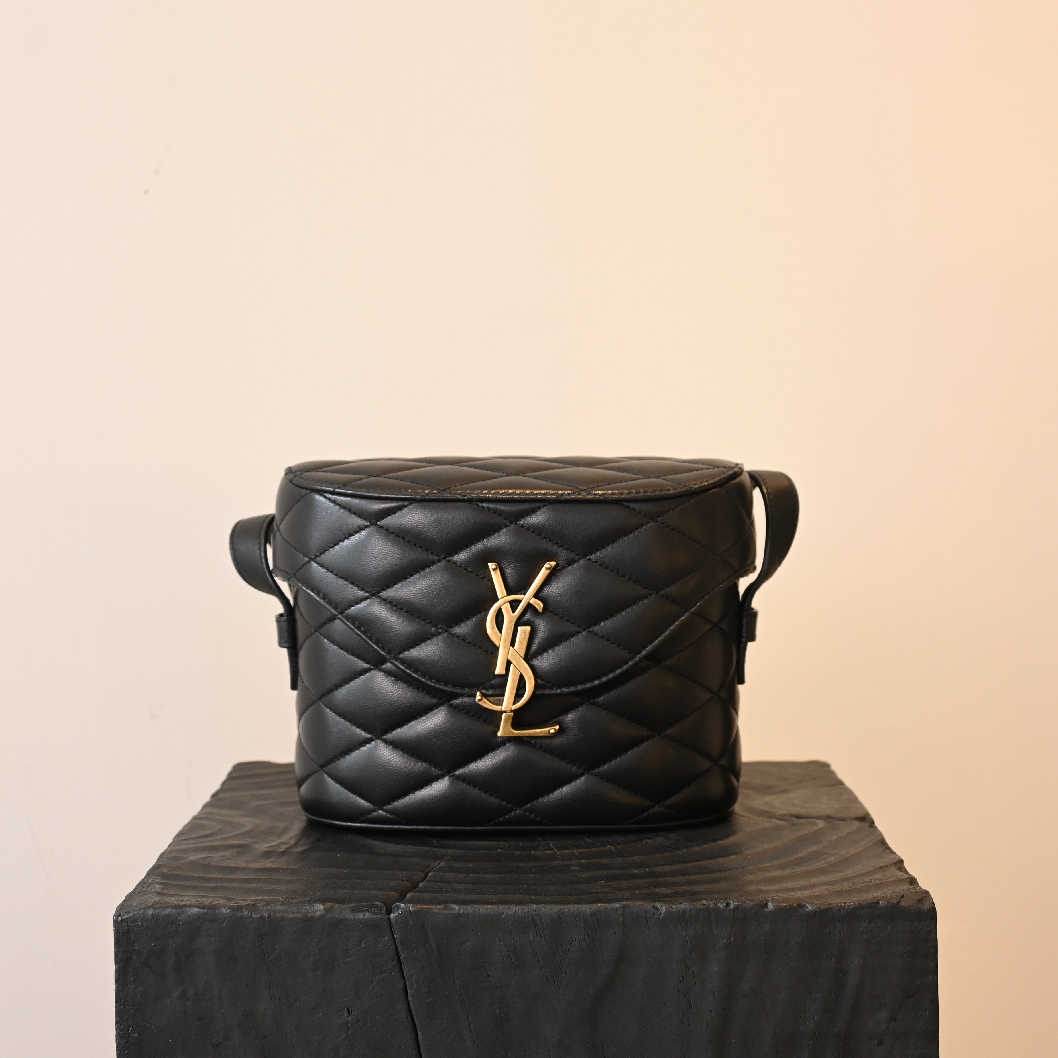 Yves Saint Laurent Matelasse June Box Quilted Lambskin Bag