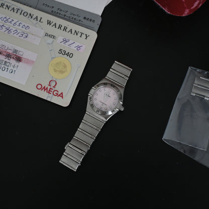 Omega Constellation Pink MOP Watch ref. 1562.65