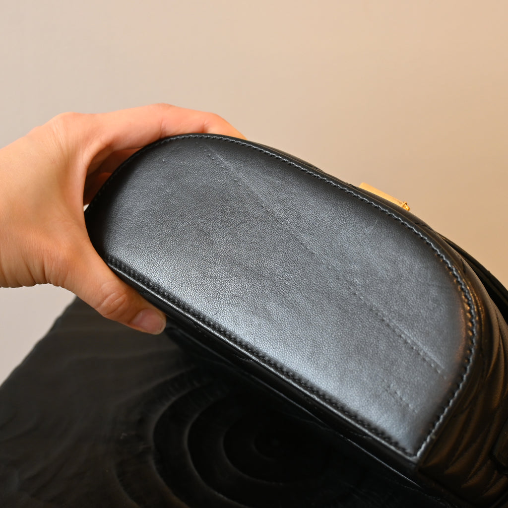 Yves Saint Laurent Matelasse June Box Quilted Lambskin Bag
