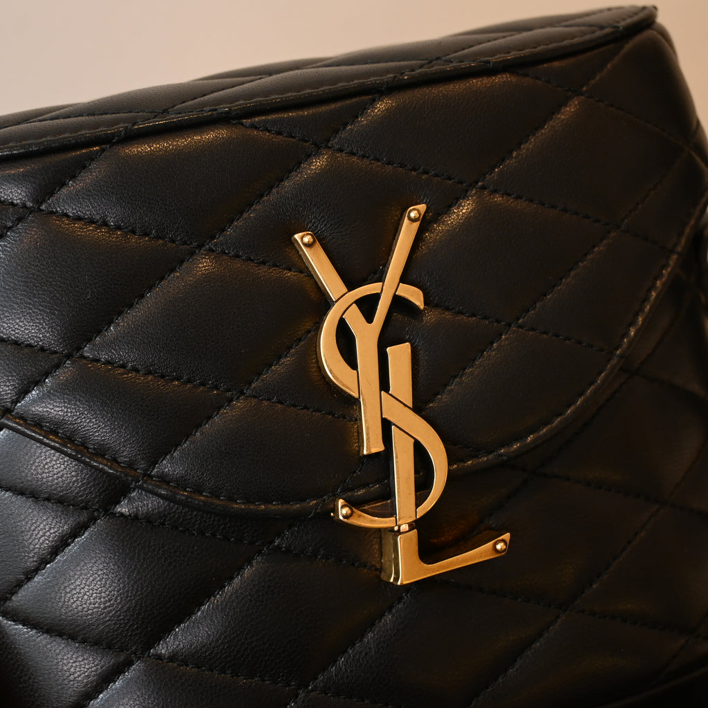Yves Saint Laurent Matelasse June Box Quilted Lambskin Bag