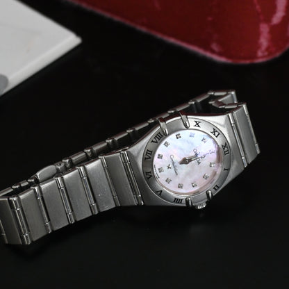 Omega Constellation Pink MOP Watch ref. 1562.65