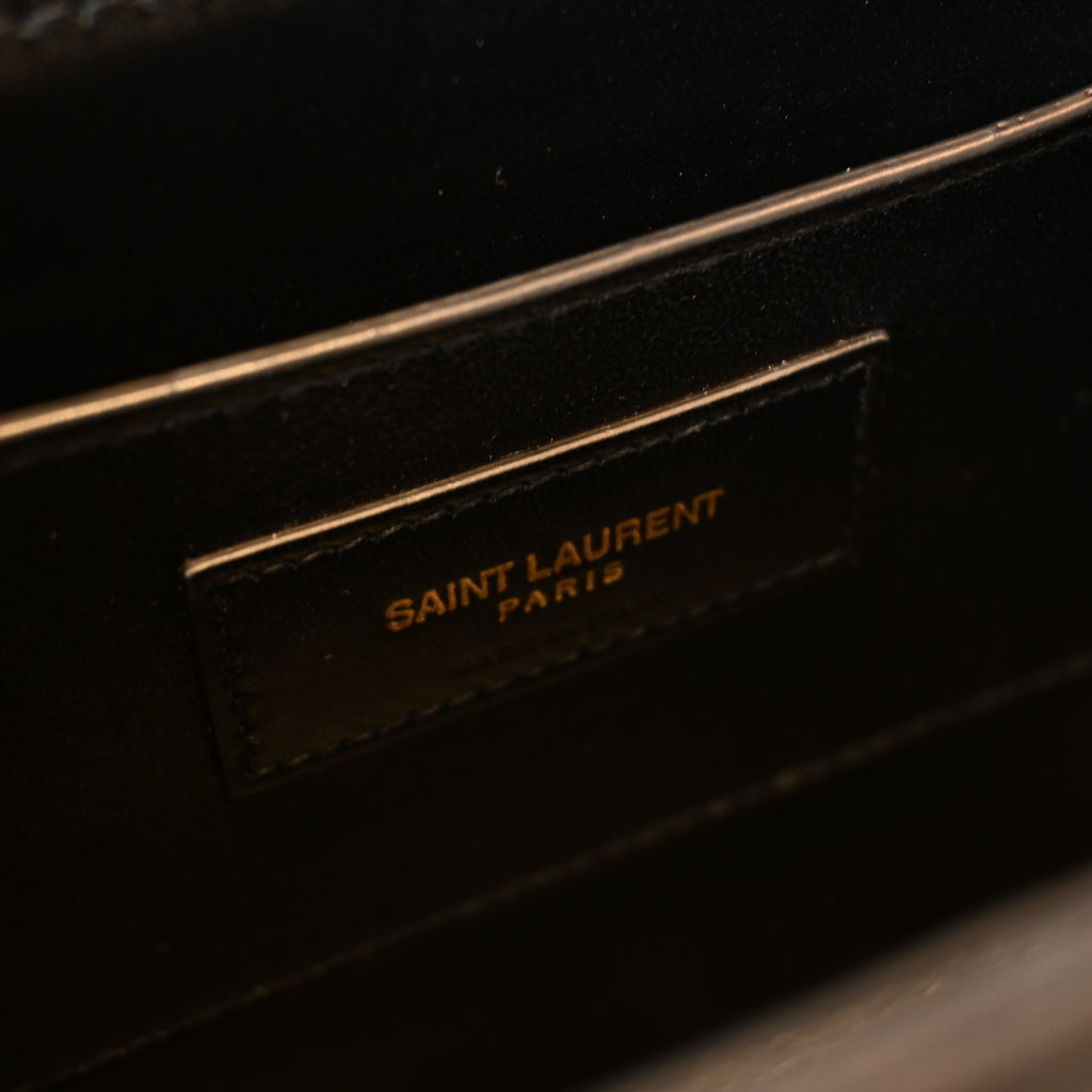 Yves Saint Laurent Matelasse June Box Quilted Lambskin Bag
