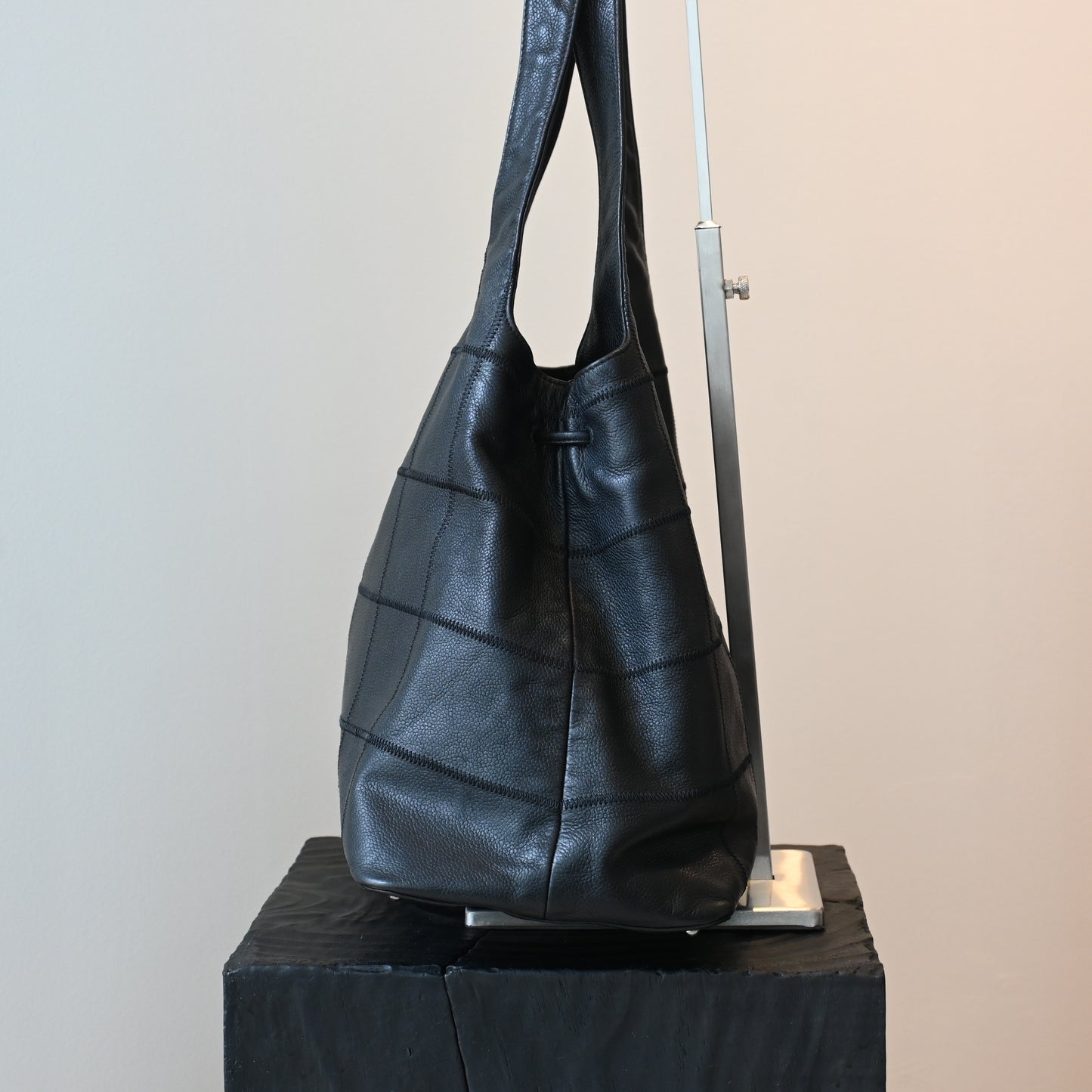 Chanel Square Stitch Tassel Hobo - Leluxe Vintage Sdn. Bhd.