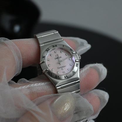 Omega Constellation Pink MOP Watch ref. 1562.65