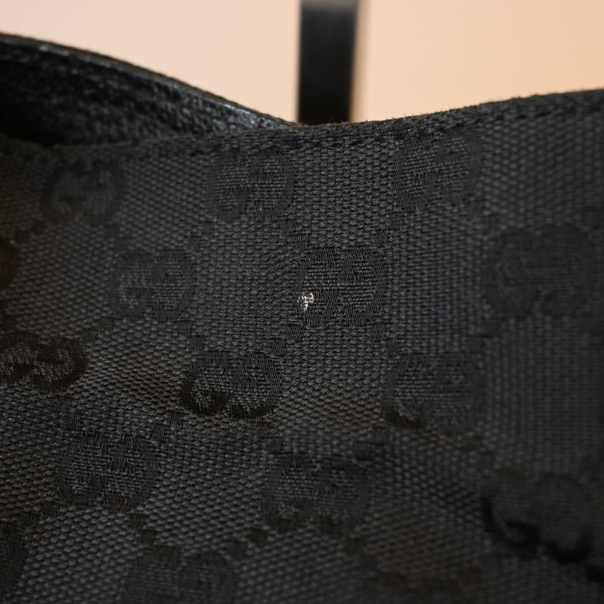 Gucci GG Black Monogram Tote