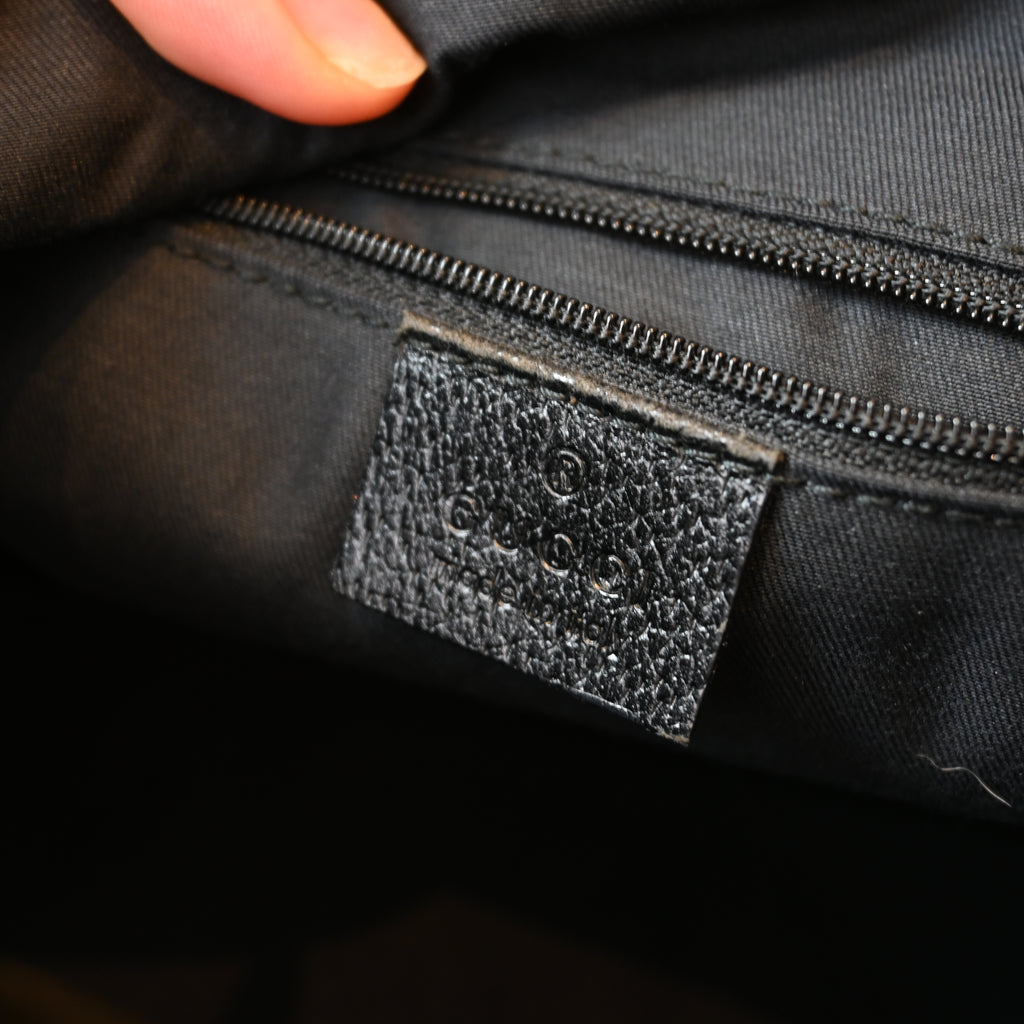 Gucci GG Black Monogram Tote