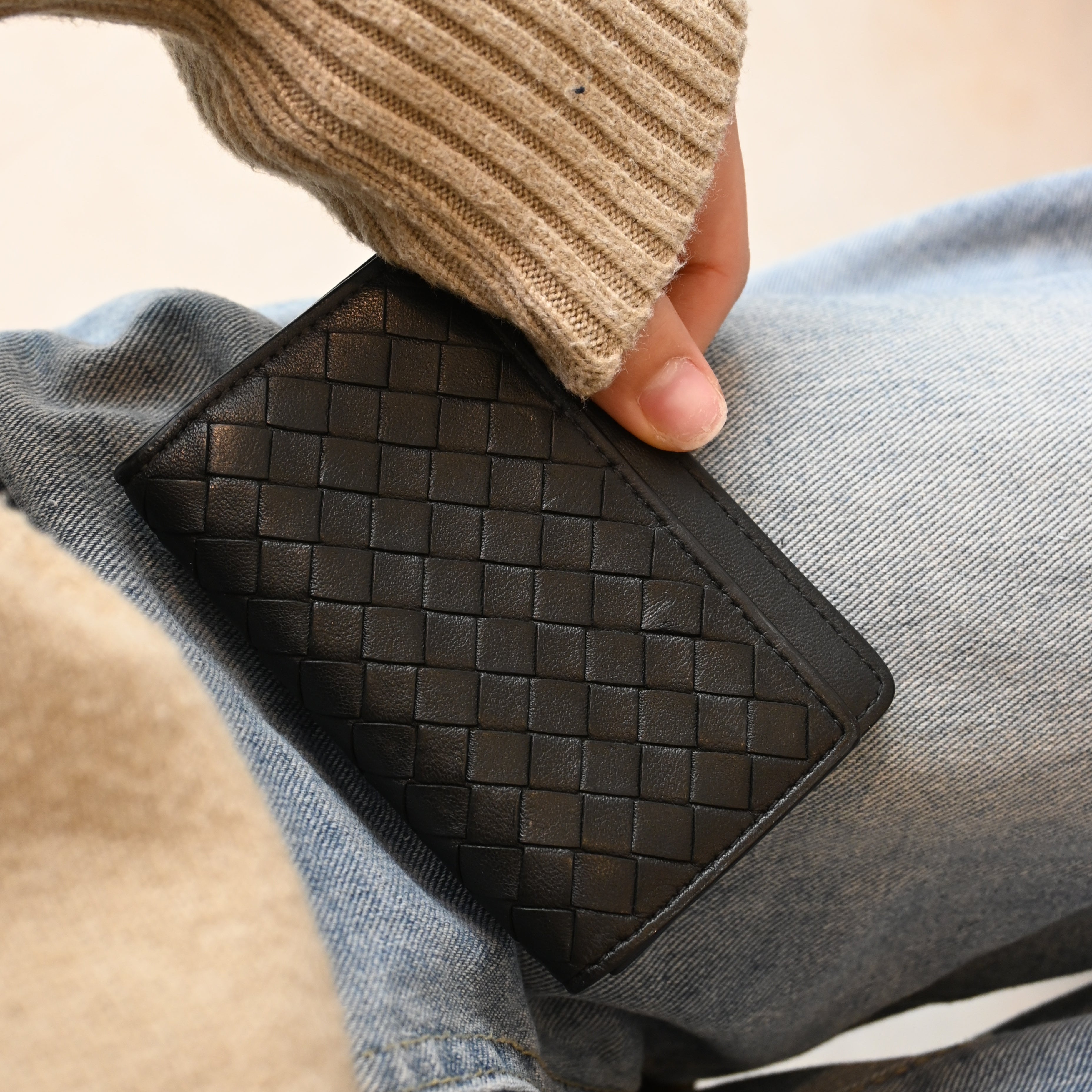 Bottega Veneta Intrecciato Cardholder
