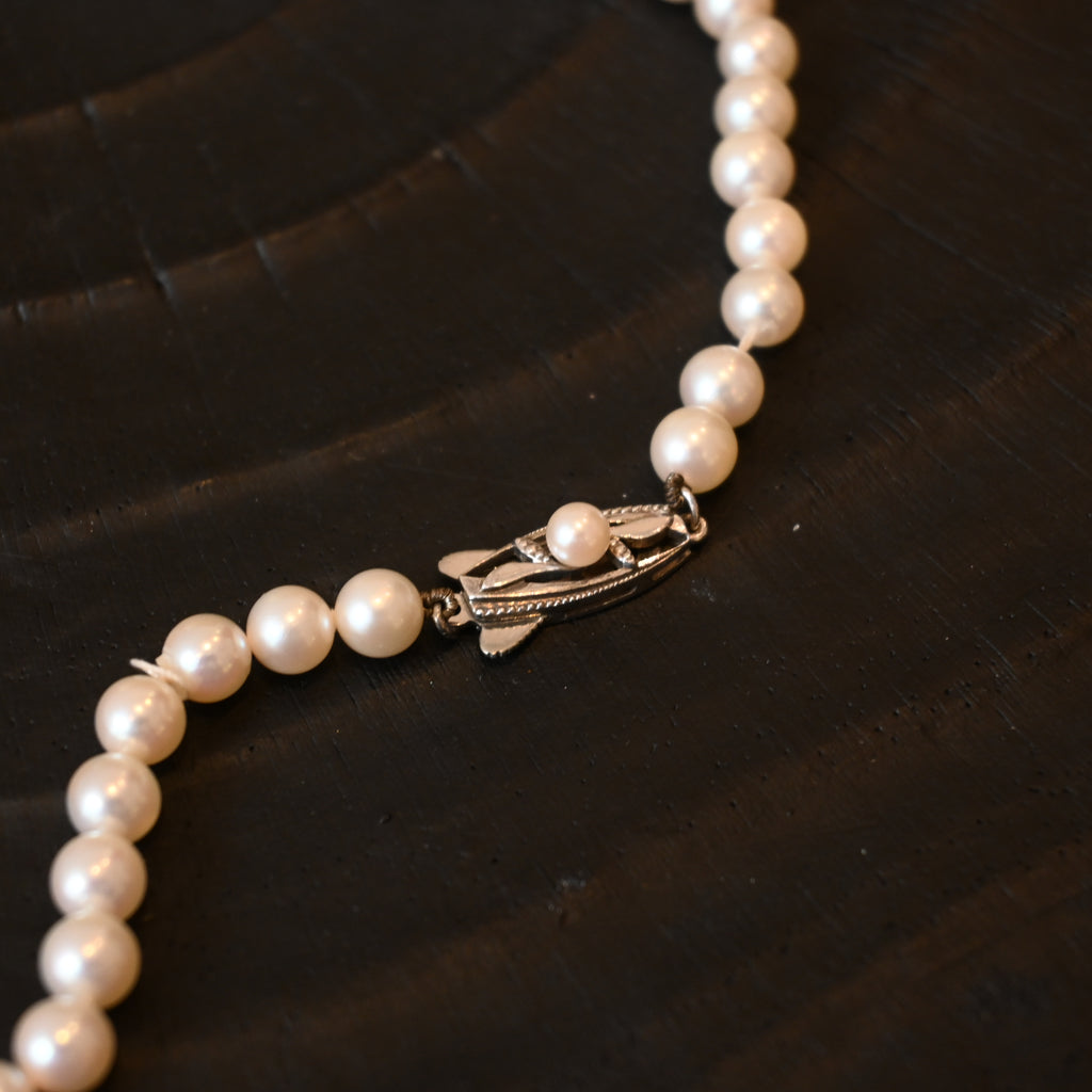Mikimoto Akoya Pearl Necklace 6mm - Leluxe Vintage Sdn. Bhd.