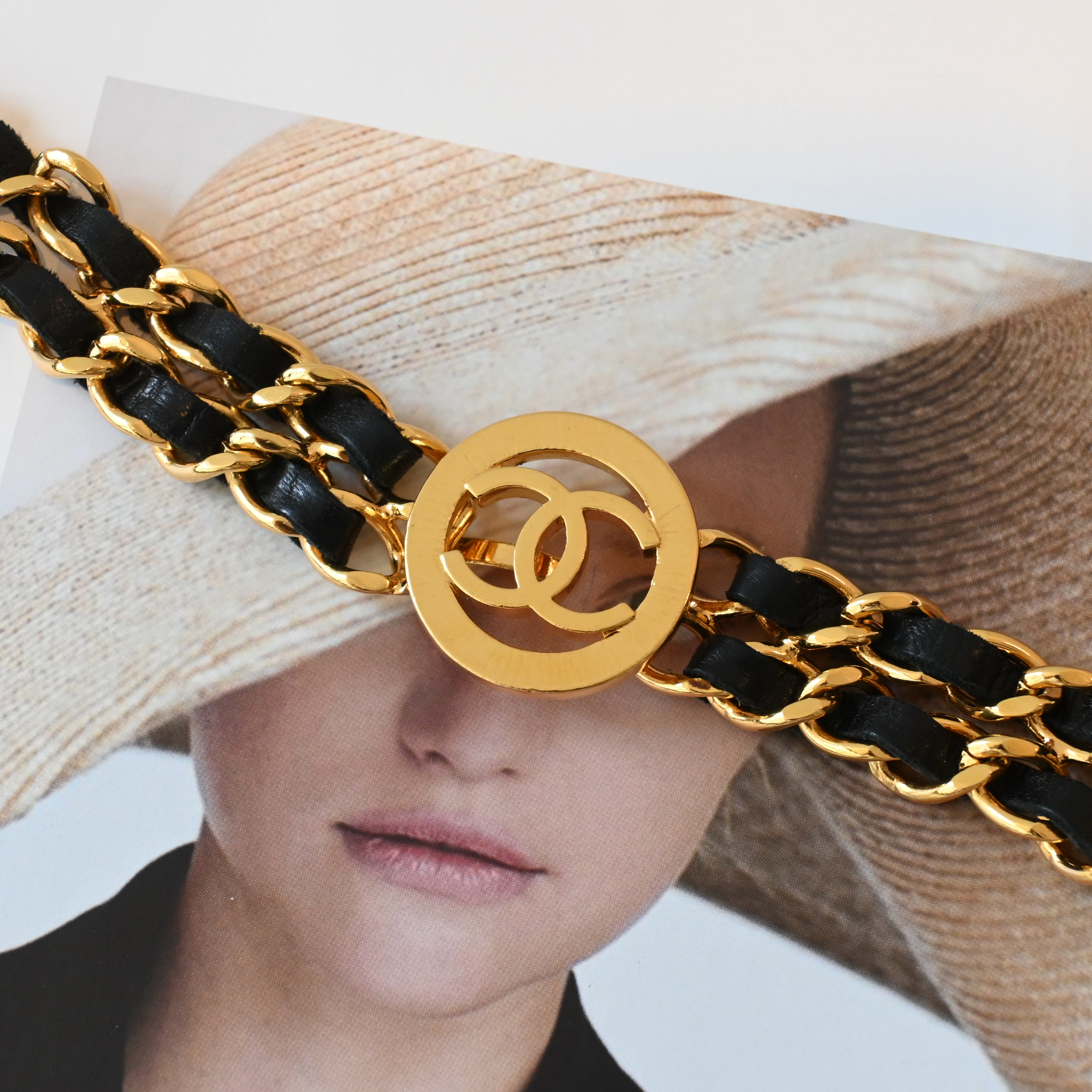 Chanel Coco Mark Chain Belt - Leluxe Vintage Sdn. Bhd.