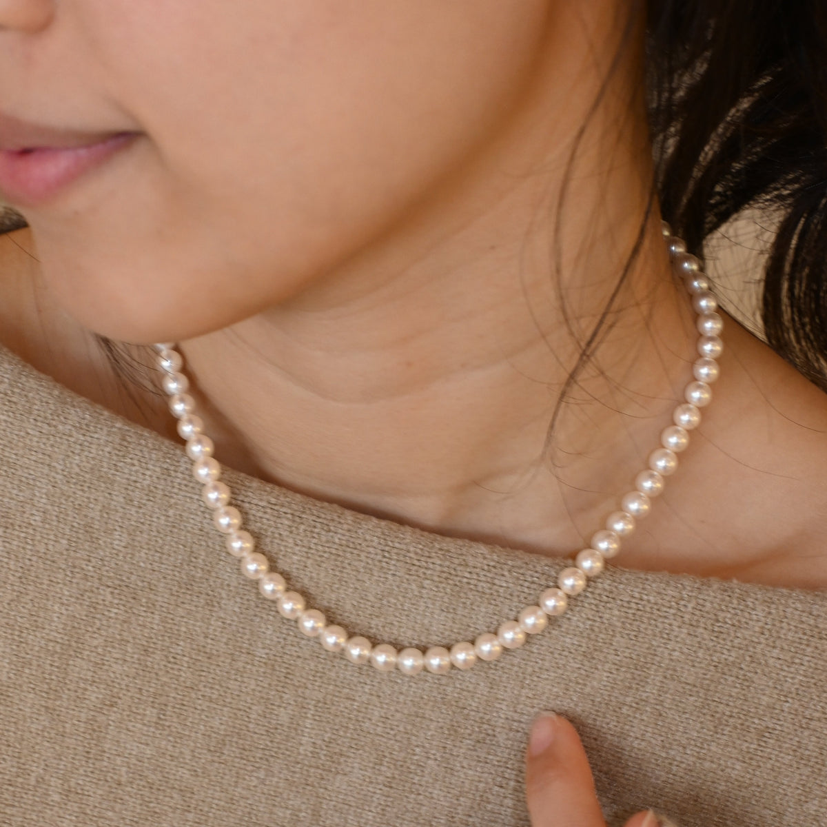 Mikimoto Akoya Pearl Necklace 6mm