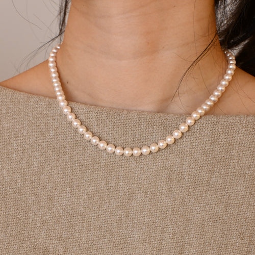 Mikimoto Akoya Pearl Necklace 6mm