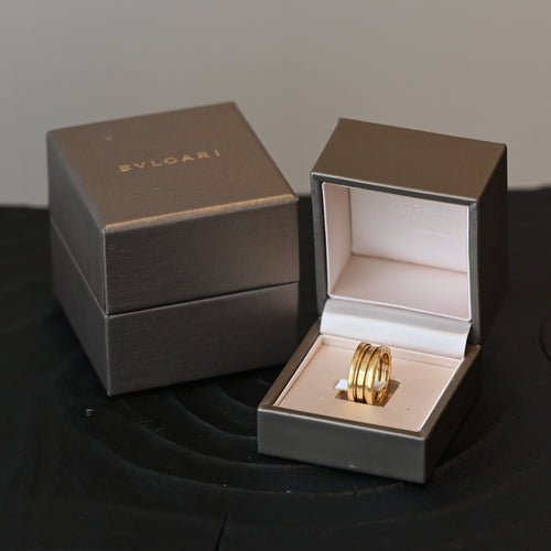 Bvlgari B.Zero1 Ring 2 Band YG Size 54 - Leluxe Vintage Sdn. Bhd.