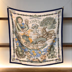 Hermès Carré 90 Scarf Le Matin Neuf