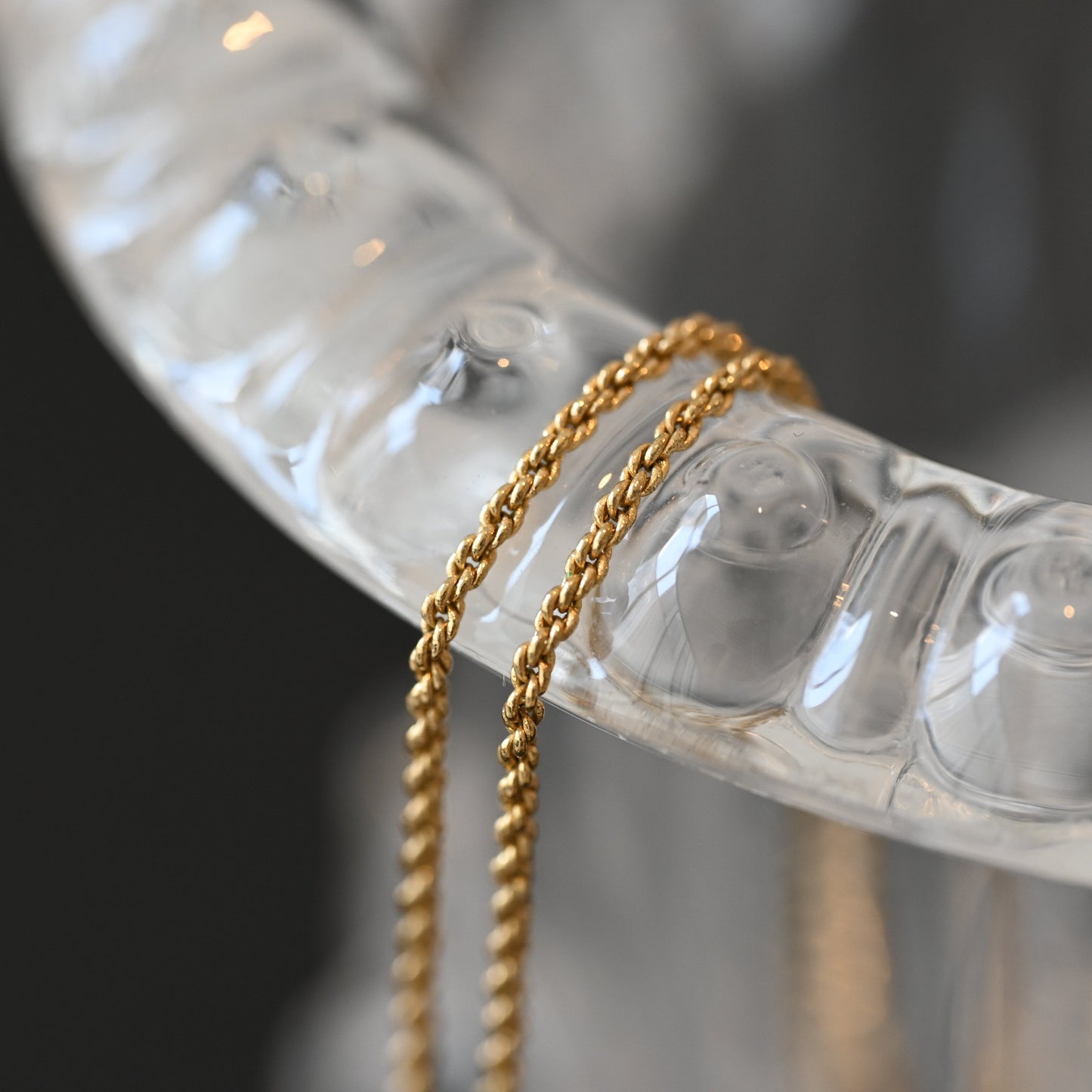 Christian Dior Logo Necklace Oval
