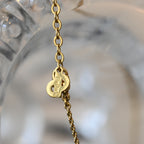 Christian Dior Logo Necklace Oval - Leluxe Vintage Sdn. Bhd.