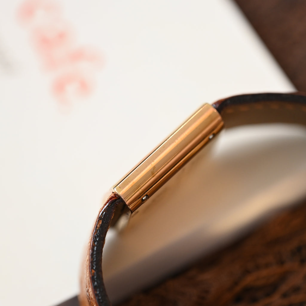 Christian Dior D80-140 Watch with Ostrict Leather Strap