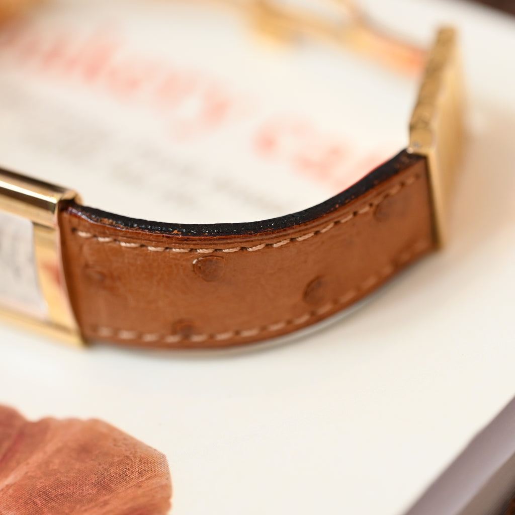 Christian Dior D80-140 Watch with Ostrict Leather Strap