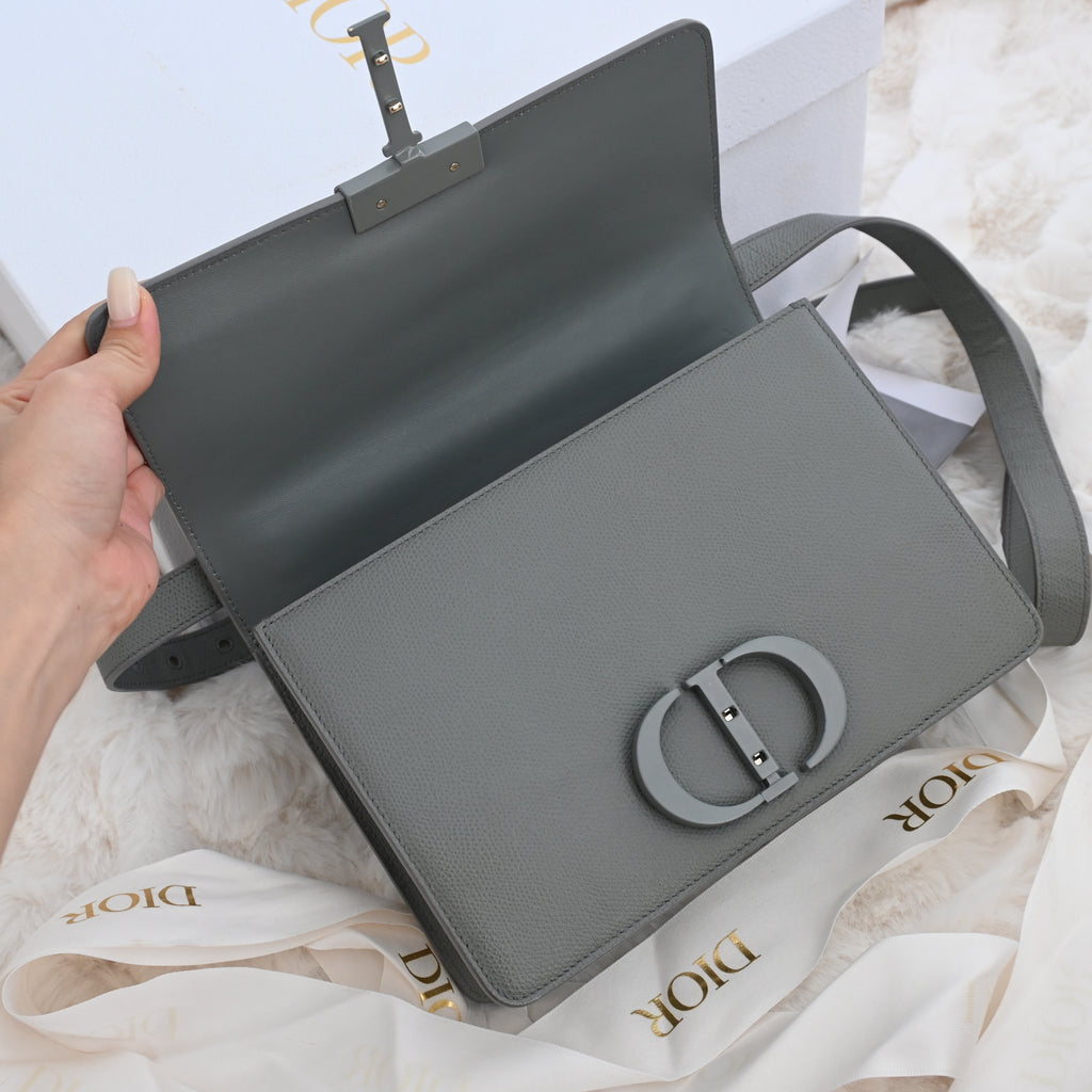 Christian Dior Montaigne 30 Ultra Matte Gray - Leluxe Vintage Sdn. Bhd.