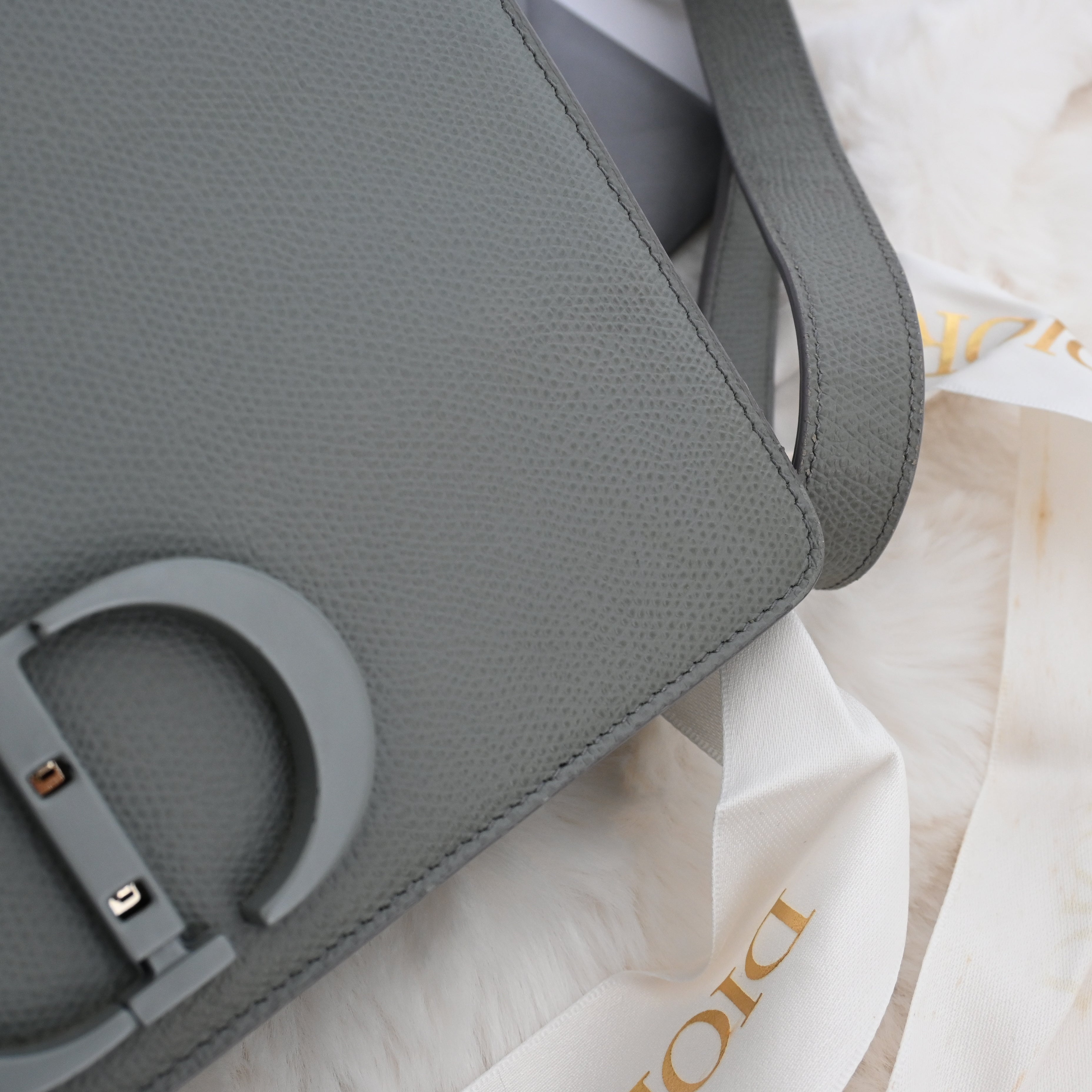 Christian Dior Montaigne 30 Ultra Matte Gray - Leluxe Vintage Sdn. Bhd.