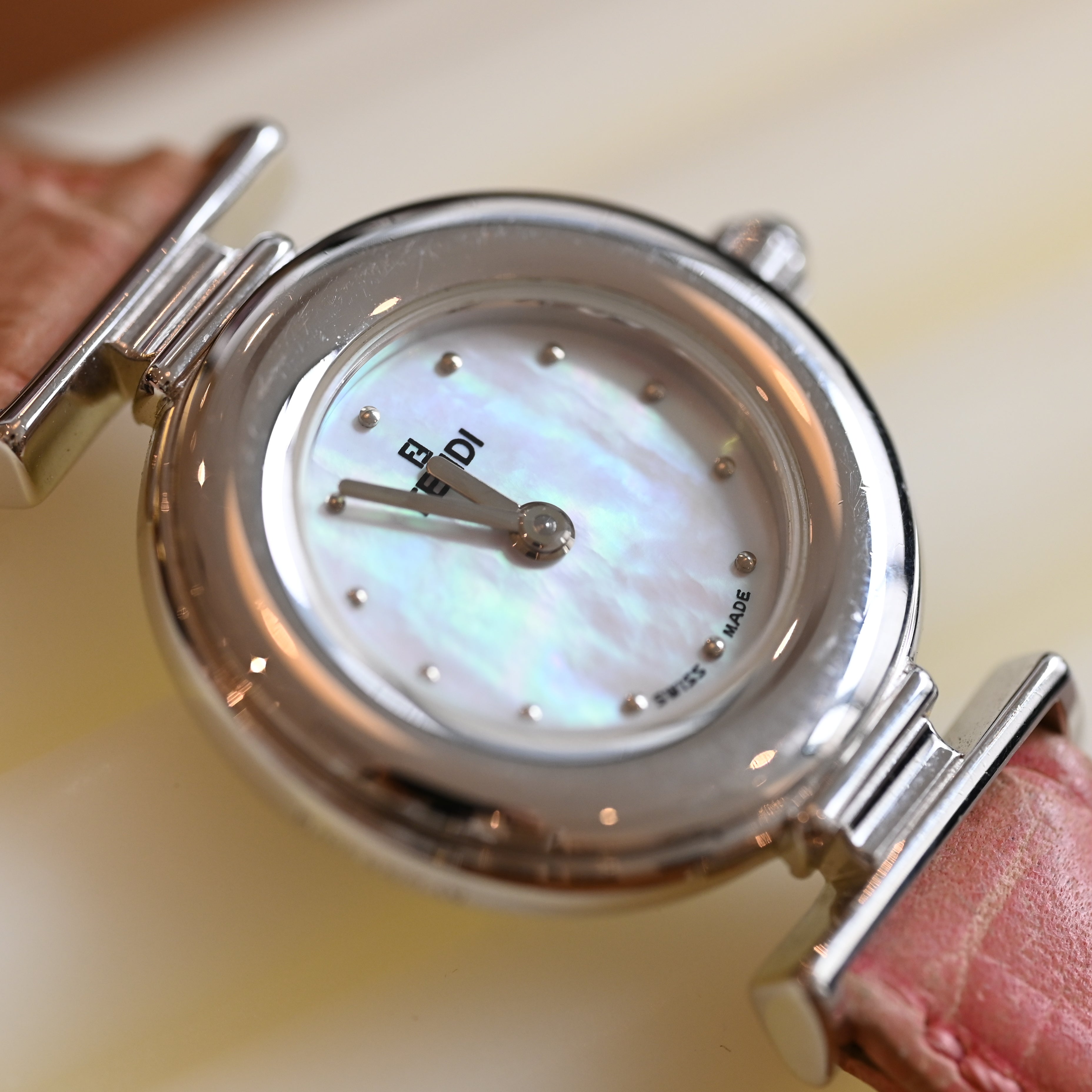 Fendi 320L MOP Dial Watch - Leluxe Vintage Sdn. Bhd.