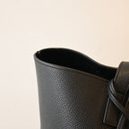 Yves Saint Laurent Paris Bold Leather Tote Bag