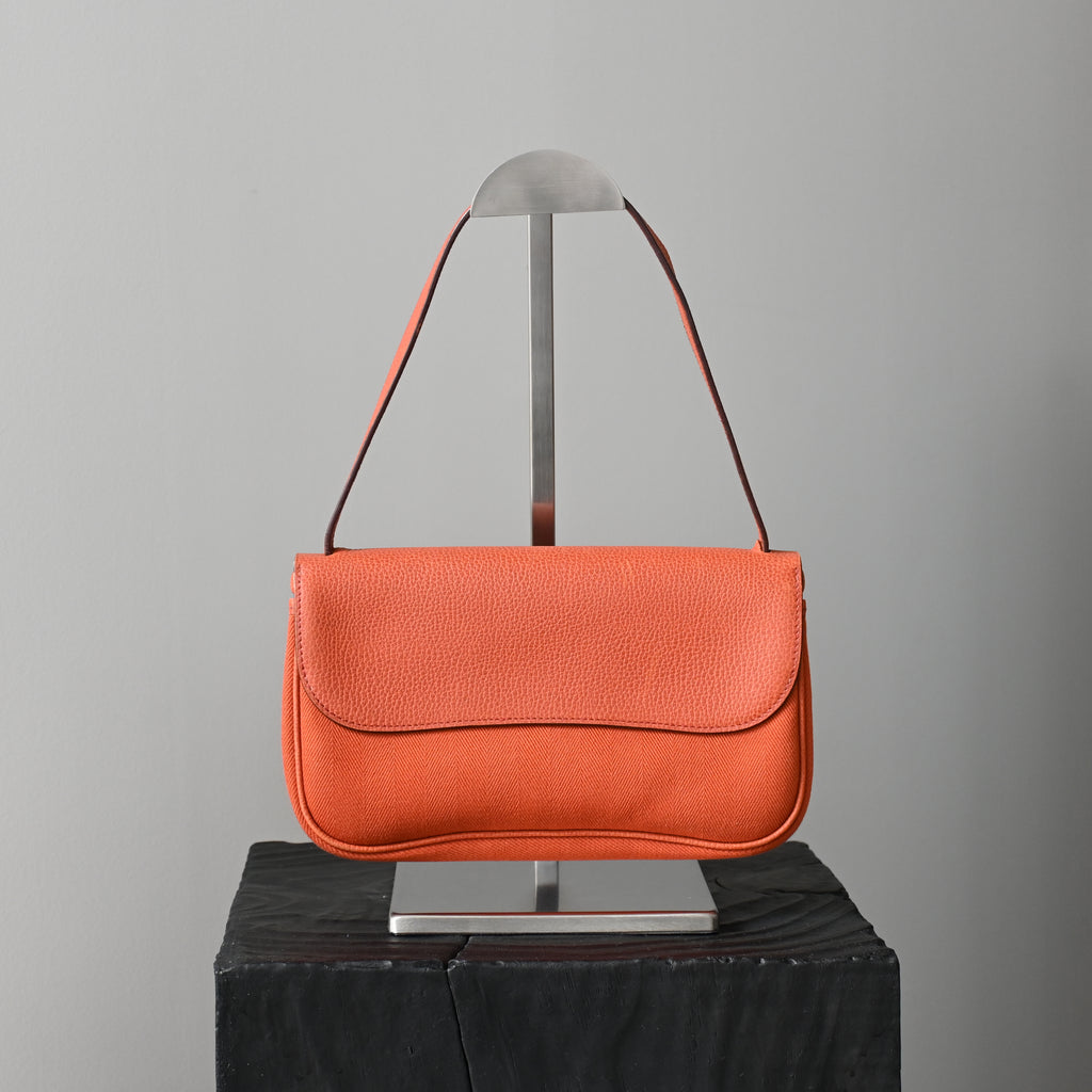 Hermes Colorado PM Vache Liege / Toile - Leluxe Vintage Sdn. Bhd.