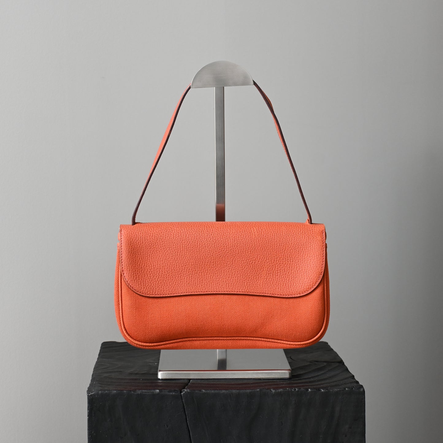 Hermes Colorado PM Vache Liege / Toile - Leluxe Vintage Sdn. Bhd.