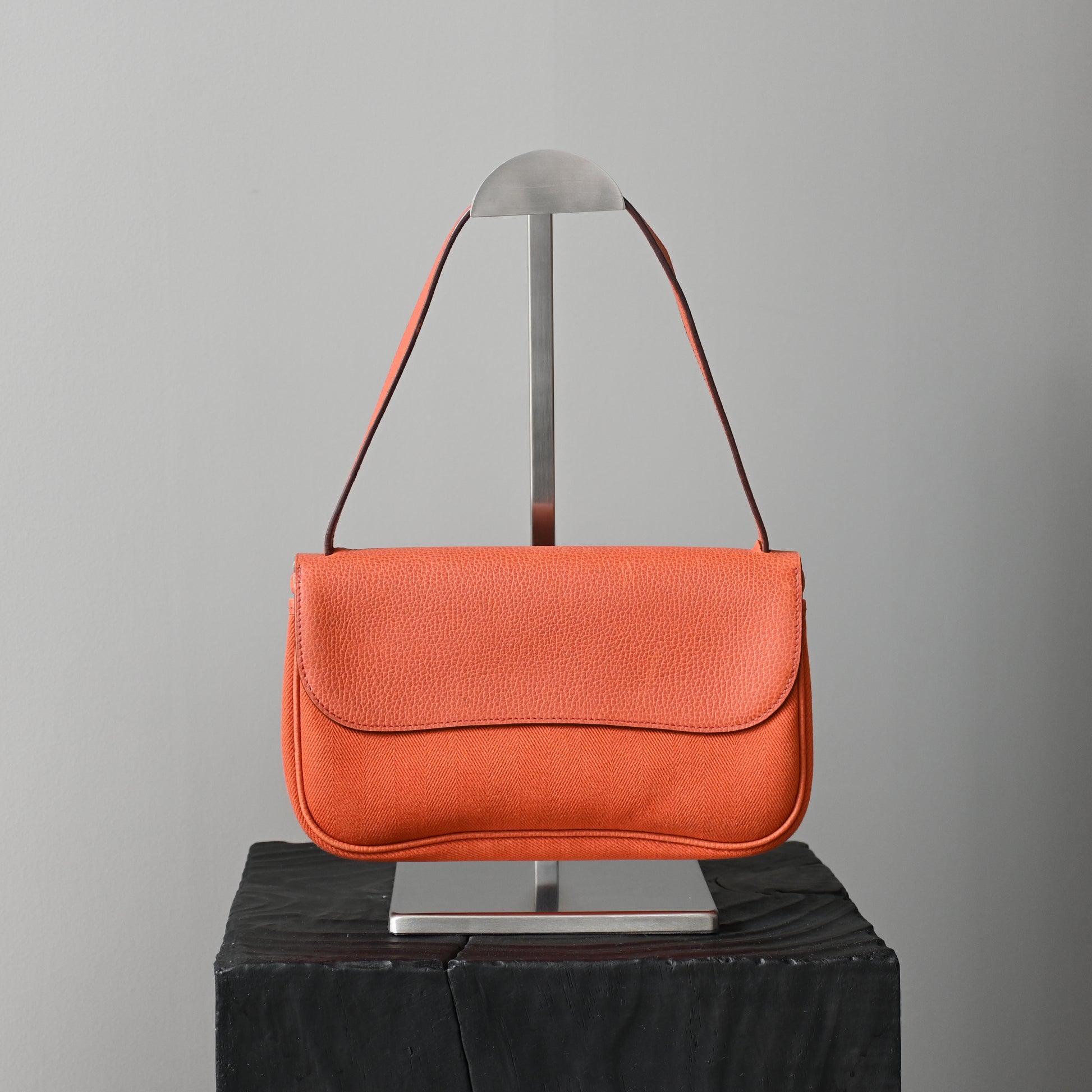 Hermes Colorado PM Vache Liege / Toile - Leluxe Vintage Sdn. Bhd.
