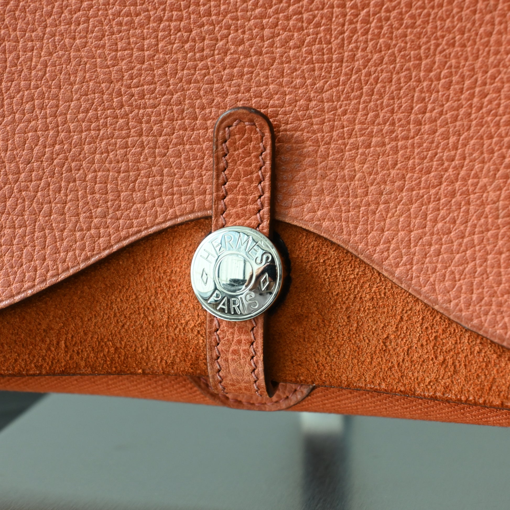 Hermes Colorado PM Vache Liege / Toile - Leluxe Vintage Sdn. Bhd.