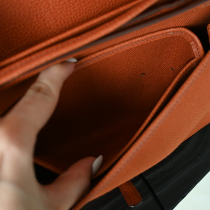 Hermes Colorado PM Vache Liege / Toile - Leluxe Vintage Sdn. Bhd.