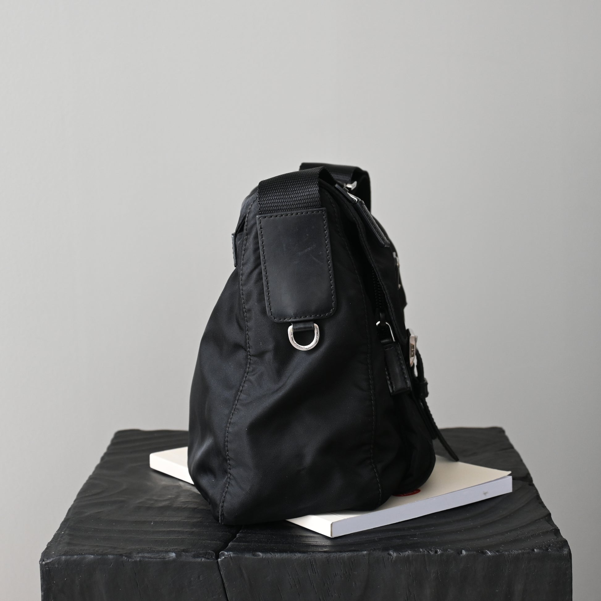 Prada Tessuto Nylon Crossbody Bag - Leluxe Vintage Sdn. Bhd.