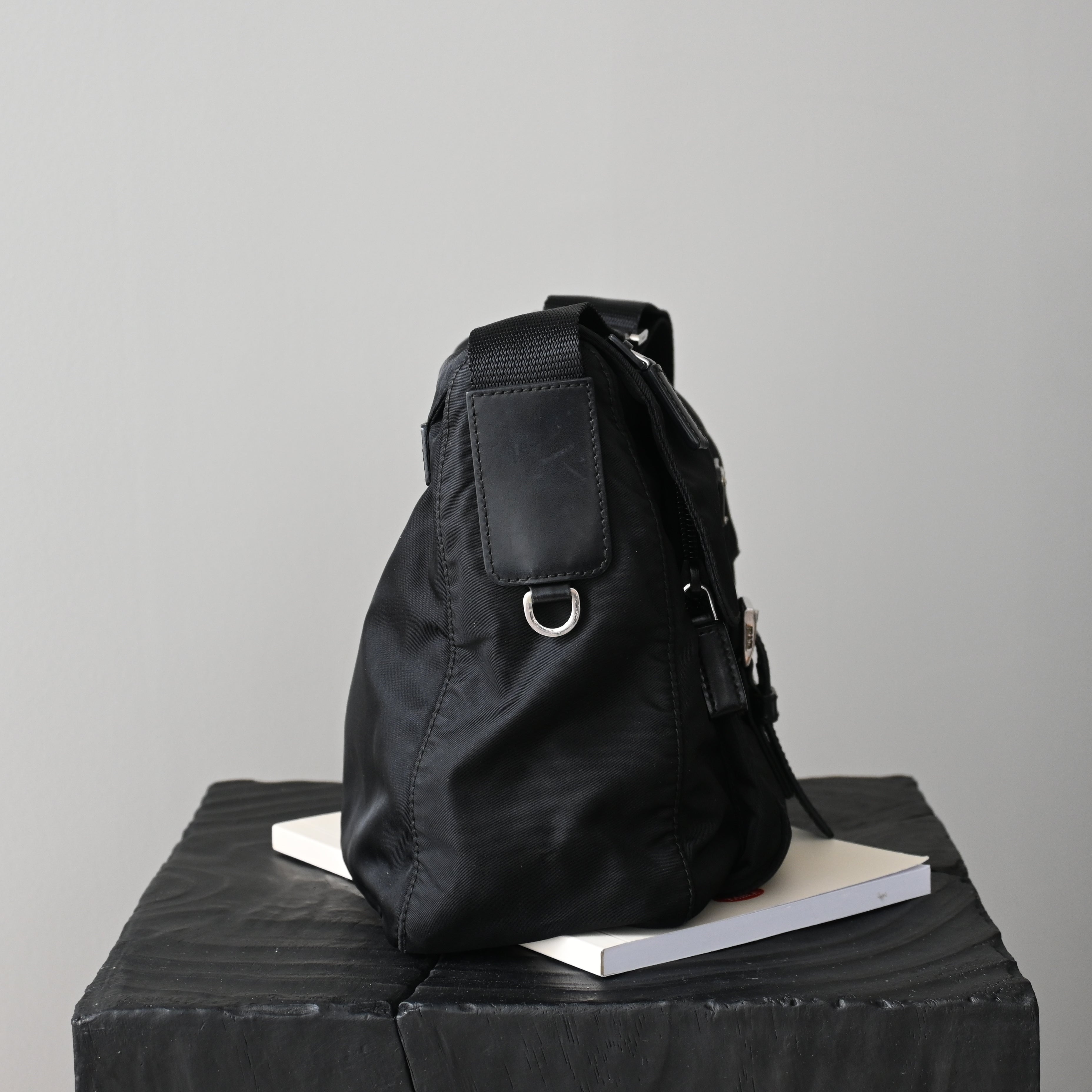 Prada Tessuto Nylon Crossbody Bag - Leluxe Vintage Sdn. Bhd.
