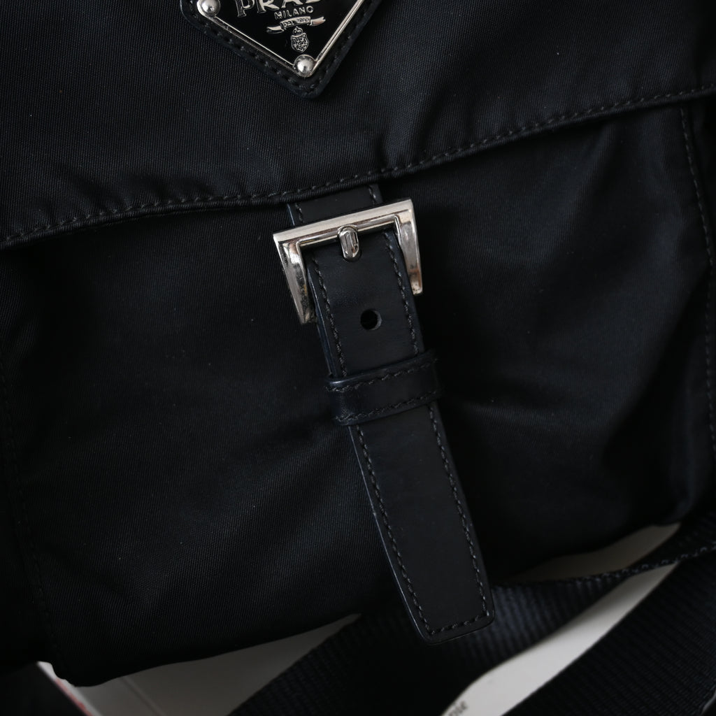 Prada Tessuto Nylon Crossbody Bag - Leluxe Vintage Sdn. Bhd.